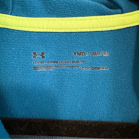 NWOT UNDER ARMOUR Cold Gear Storm Full Zip Jacket Hoodie Youth Medium YMD - Picture 6 of 11